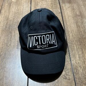 Victoria's Secret Black Sport Cap